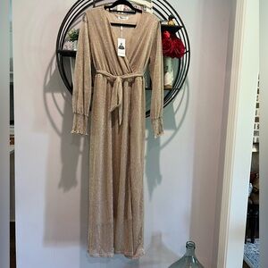 Long sleeve formal dress